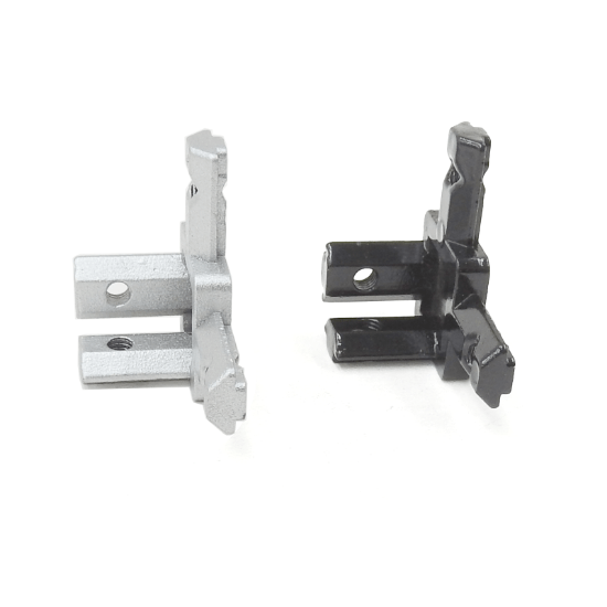 Picture of Corner Bracket- 3 Way Hidden for Aluminum Rails 20 Series