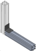 Picture of 40×40 L Plate Connector/Bracket